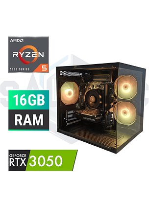 PC Gamer Ryzen 5 5500 | RTX3050 | 16GB RAM | SSD 480GB - ST Core Series 