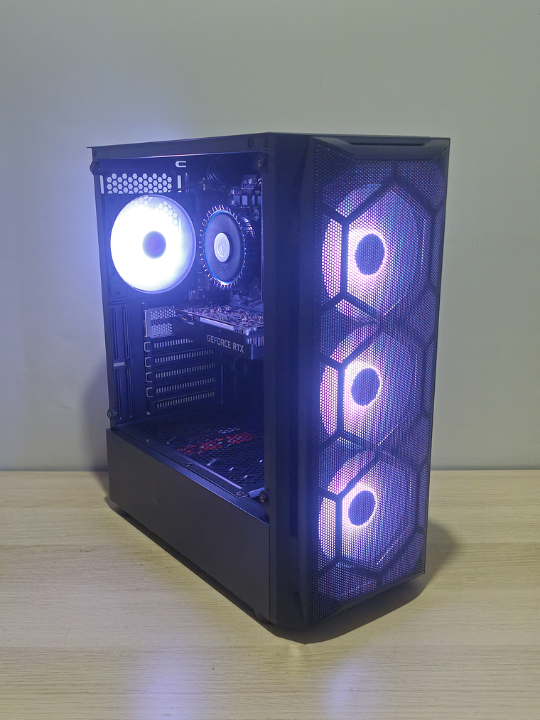 PC Gamer RTX 3050 6GB i3 12100 16GB RAM SSD480GB/1TB–ST Core 2