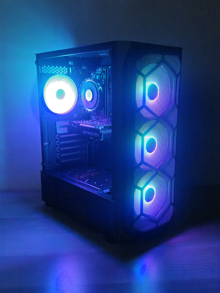 PC Gamer RTX 3050 6GB i3 12100 16GB RAM SSD480GB/1TB–ST Core 3