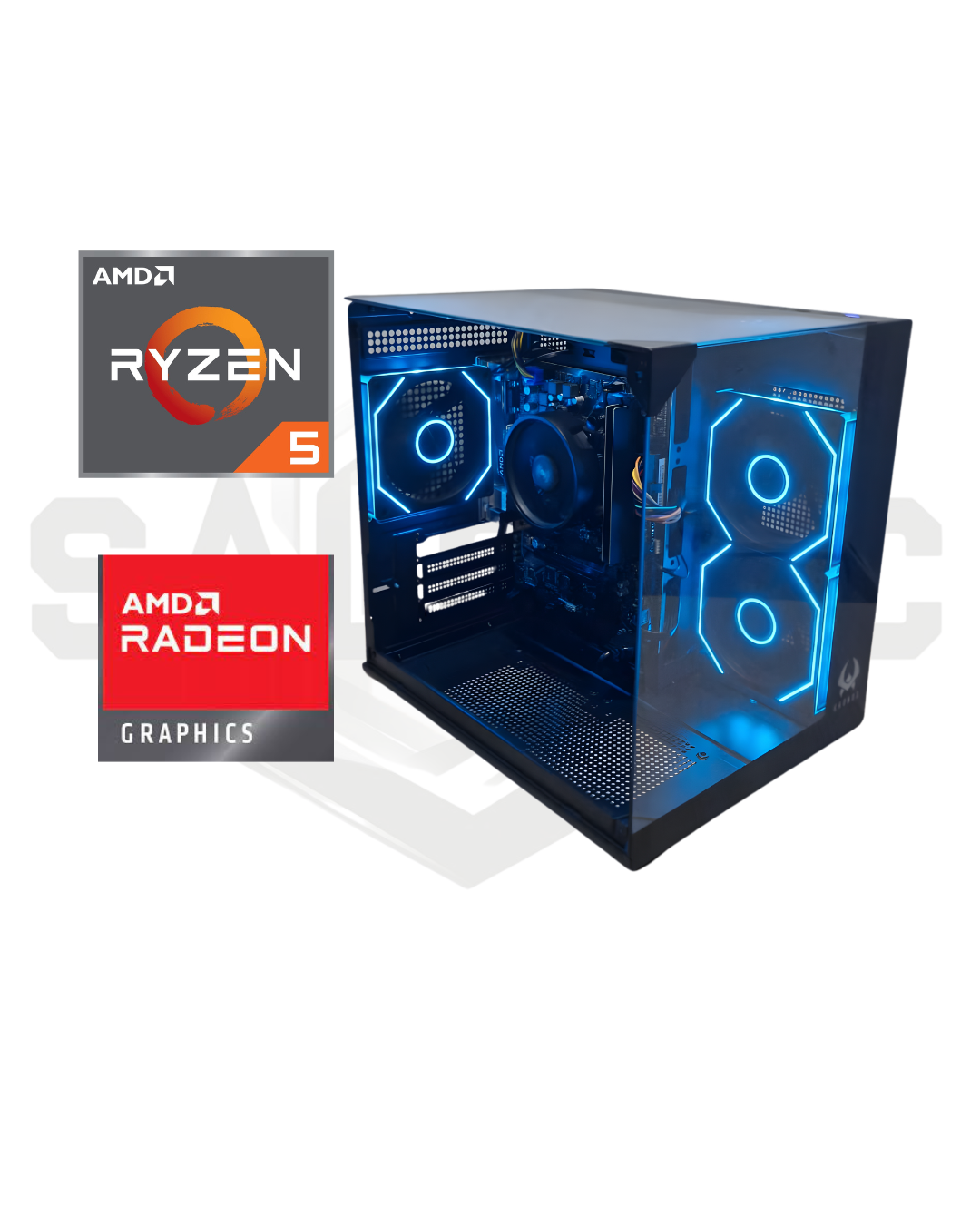 PC Gamer Ryzen 5 8500G AMD 740M 16GB RAM DDR5 SSD480GB – ST