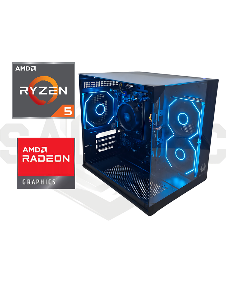PC Gamer Ryzen 5 8500G AMD 740M 16GB RAM DDR5 SSD480GB – ST Core 1