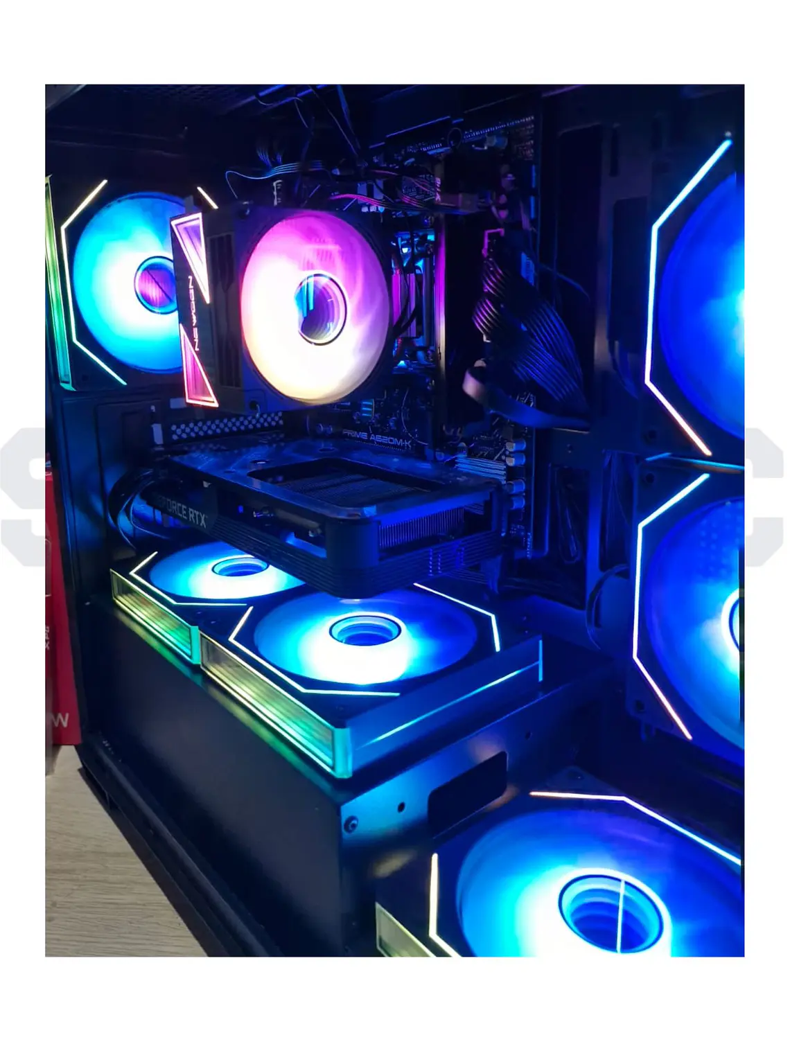 PC Gamer RTX 5060 TI 16GB Ryzen 5 8400F 16 / 32gb RAM DDR5 SSD 1 tb – ST Zenith 3