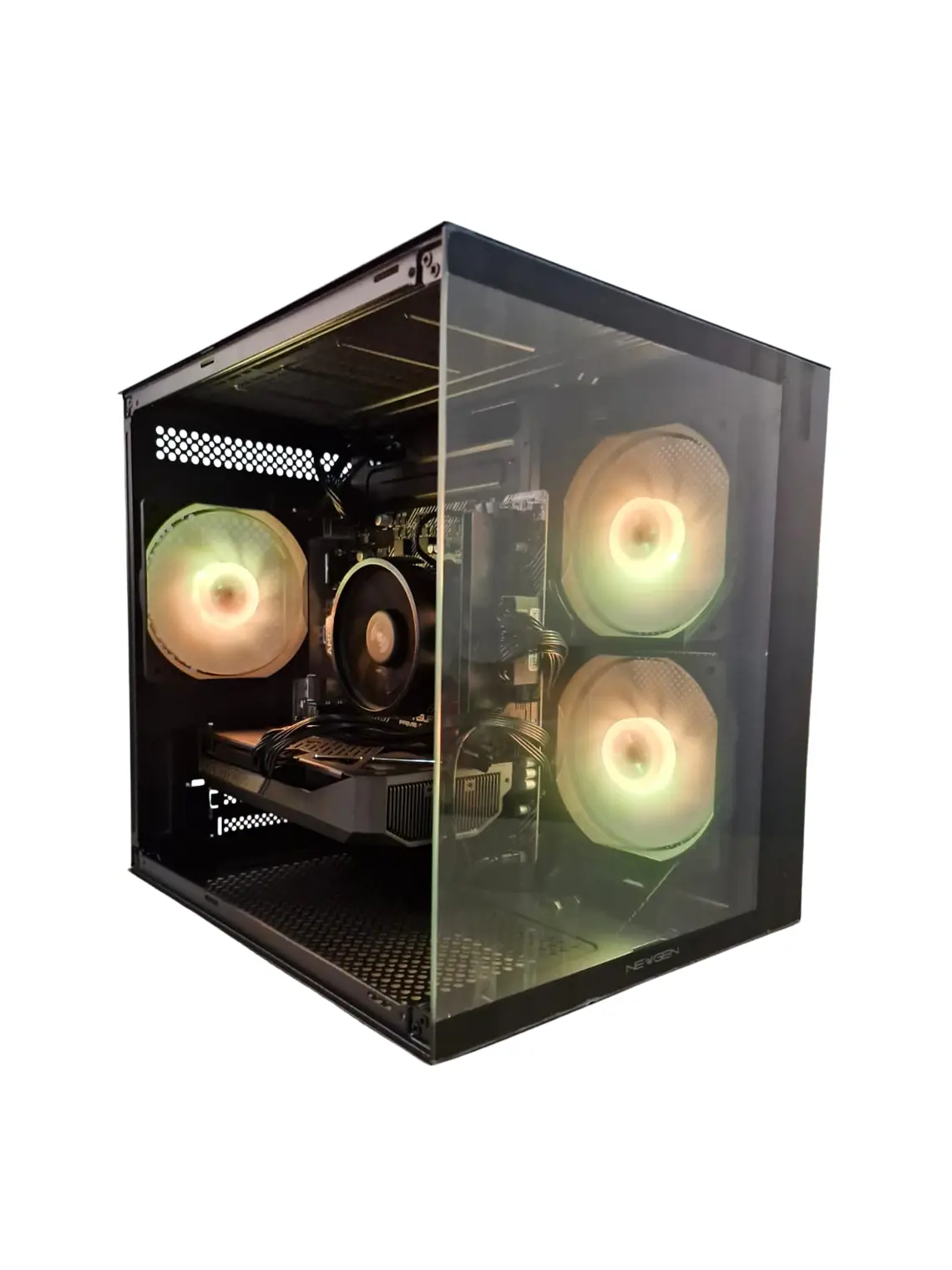 PC Gamer RTX 5050 8GB Ryzen 5 5500 16GB RAM SSD 480GB / 1TB – ST Helix 2