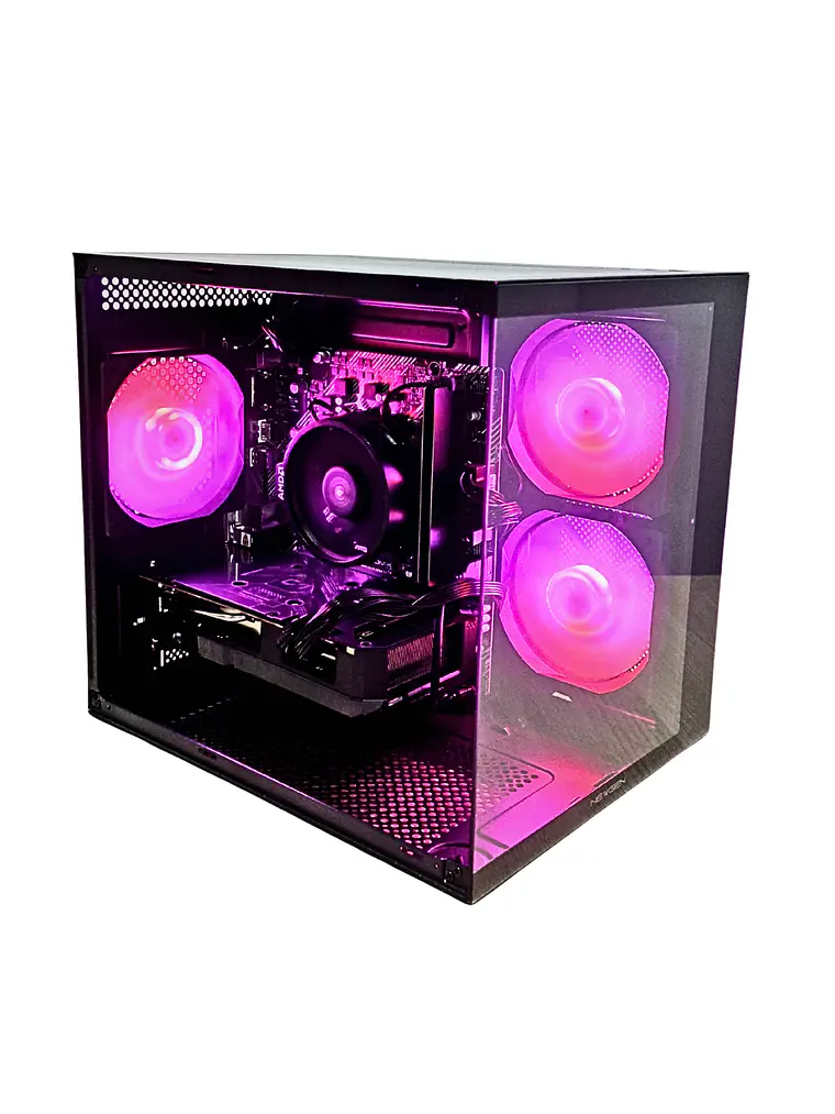 PC Gamer RTX 5050 8GB Ryzen 5 5500 16GB RAM SSD 480GB / 1TB – ST Helix 4