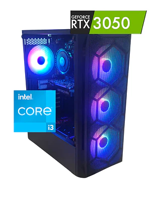 PC Gamer RTX 3050 6GB i3 12100 16GB RAM SSD480GB/1TB–ST Core