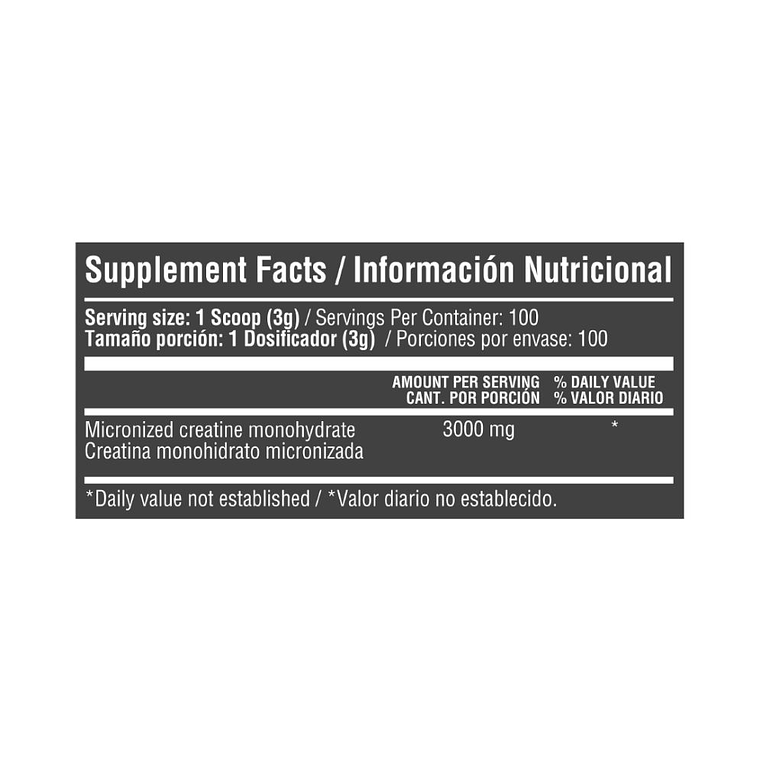 Creatina Monohidratada x 300 gramos - Healthy Sports 2