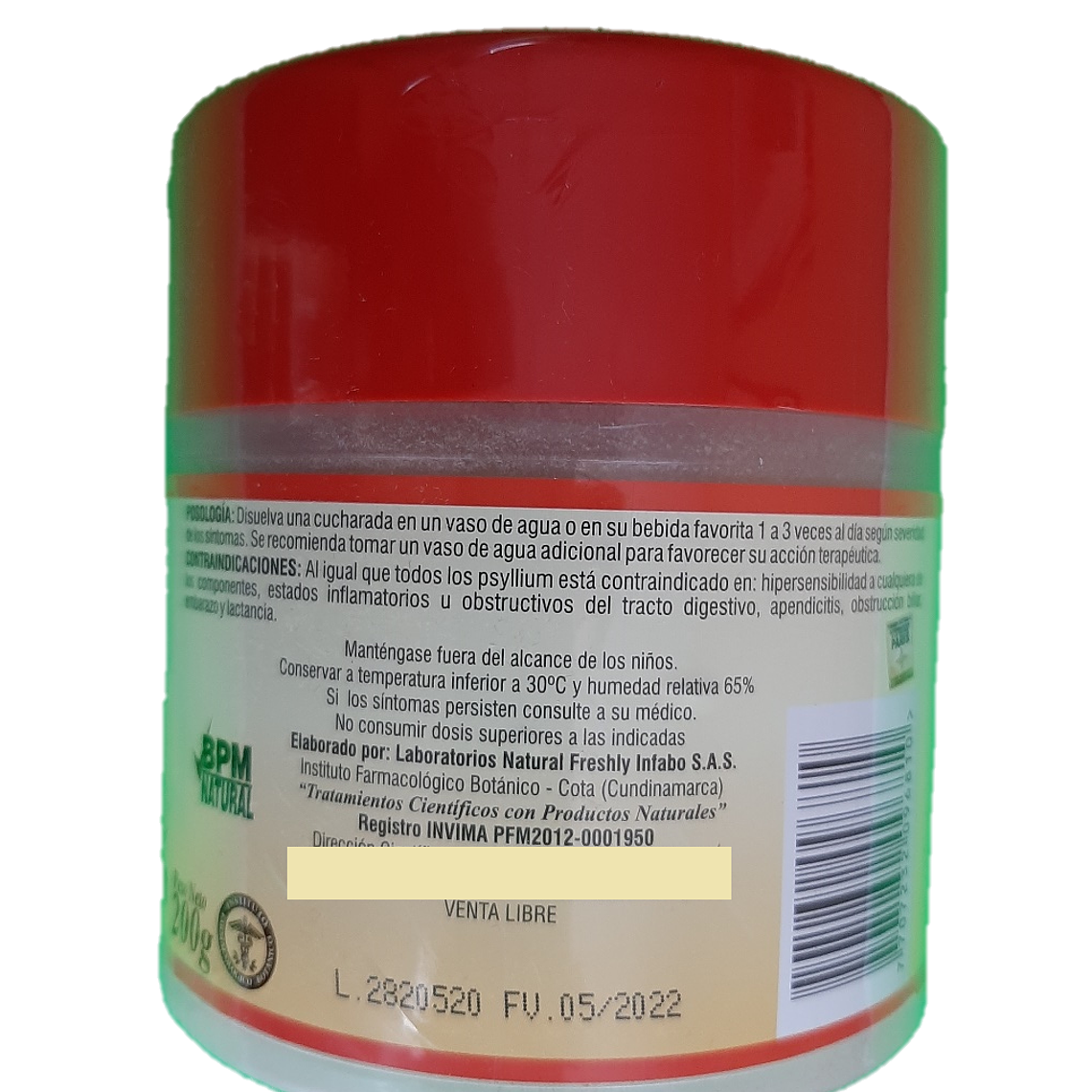 Psyllium 200g - Natural Freshly 2