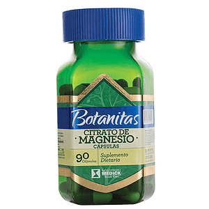 Citrato de Magnesio x 90 caps - Botanitas