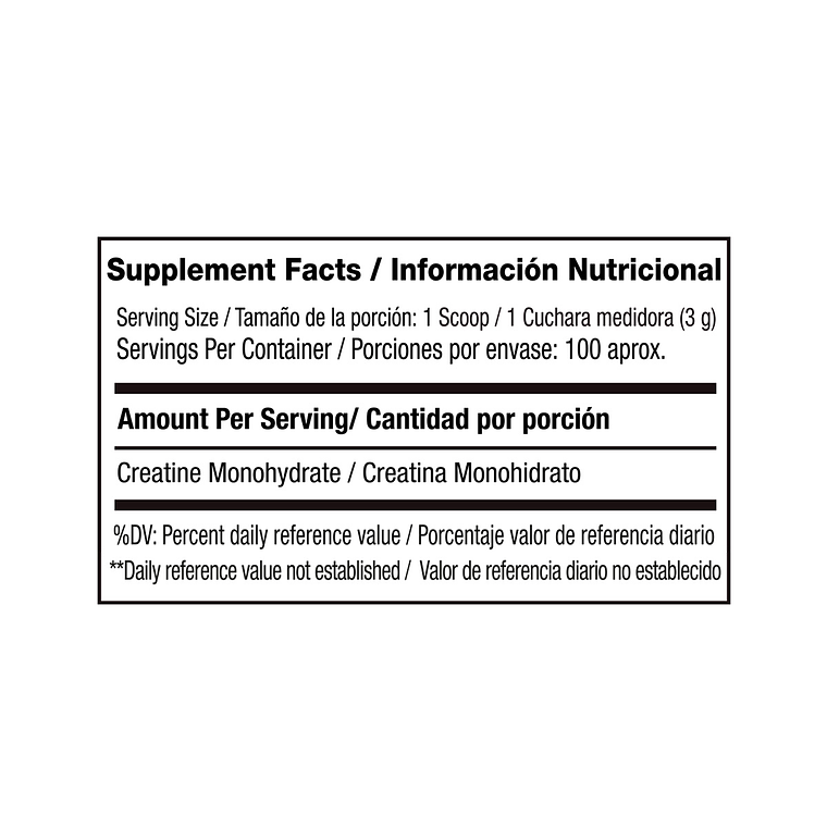 Creatine Time x 300 gramos - Vitanas 3