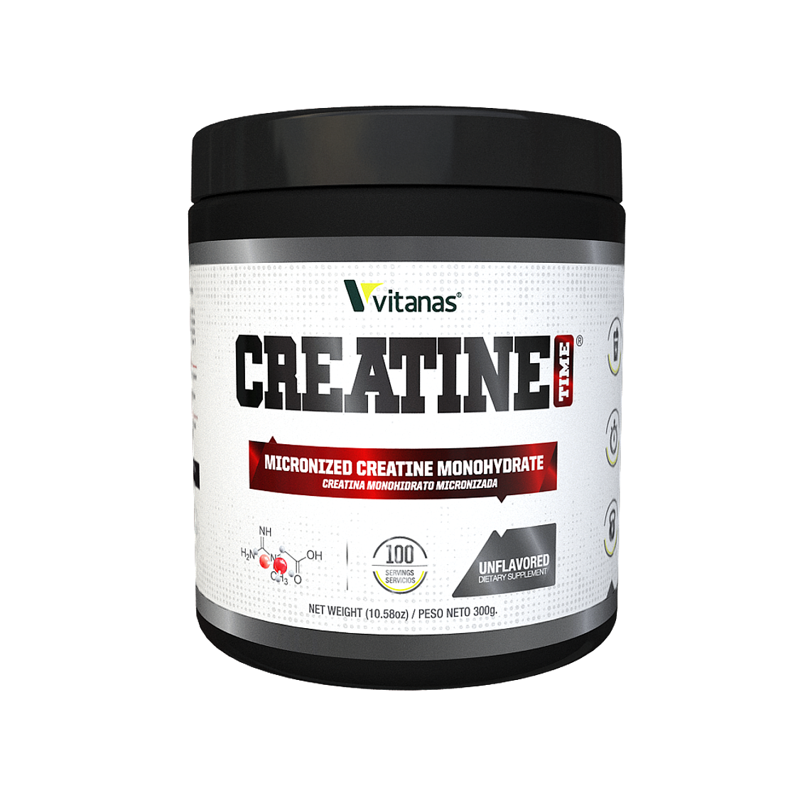 Creatine Time x 300 gramos - Vitanas 1