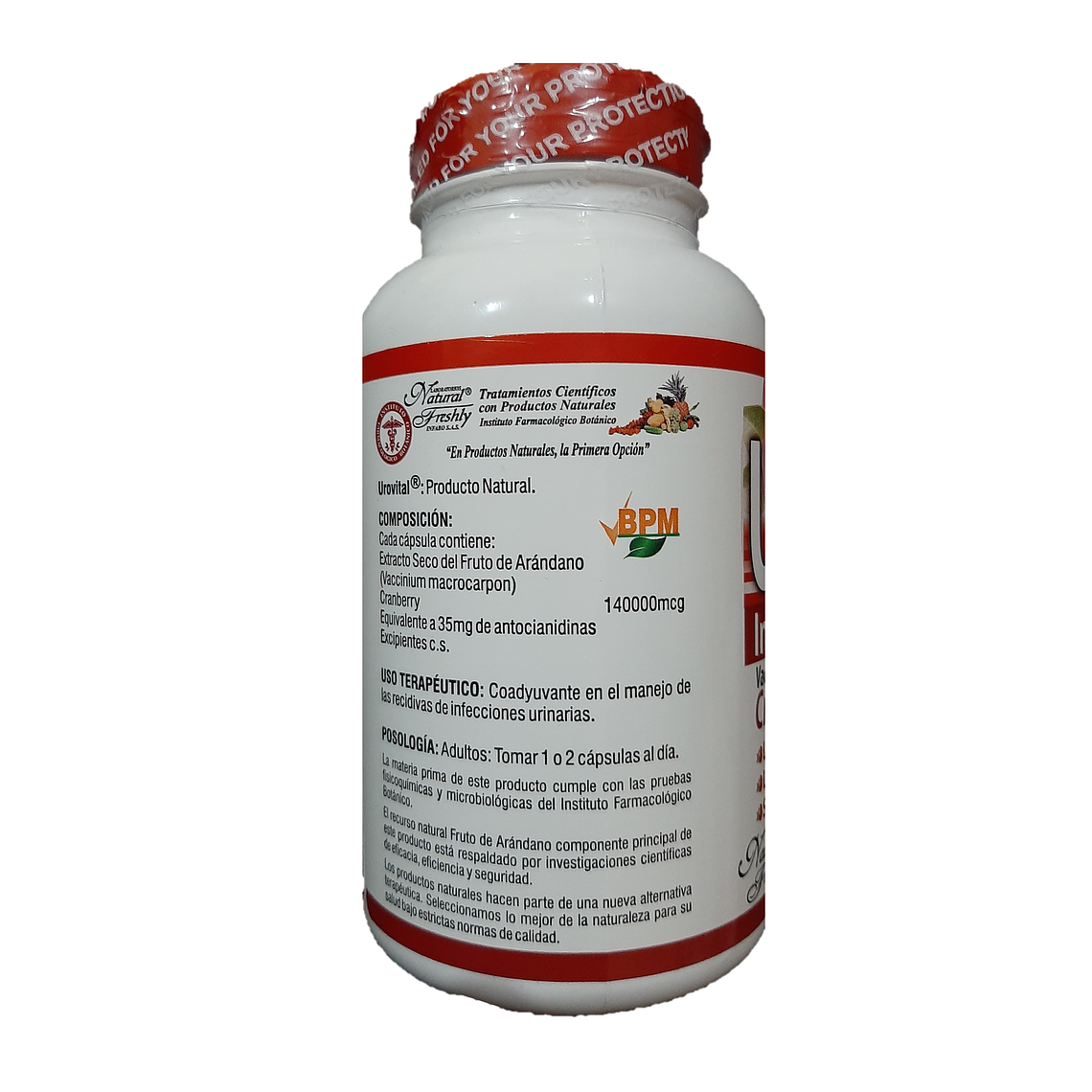 Urovital x 60 cápsulas - Natural Freshly 3