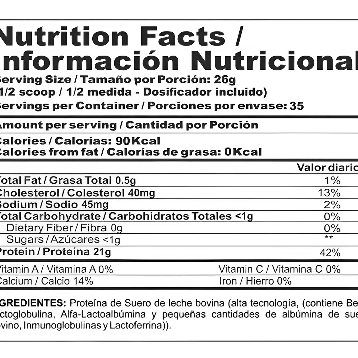 Combo Creatina Healthy Sports 300 g + Proteina BiPro Classic Vainilla 2 libras 3