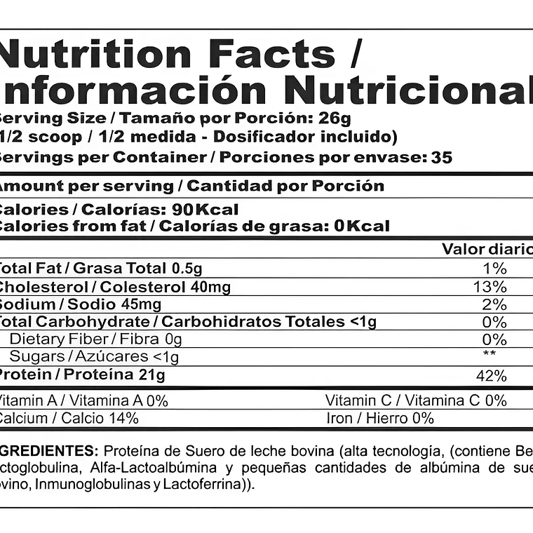 Combo Creatina Healthy Sports 300 g + Proteina BiPro Classic Vainilla 2 libras 3