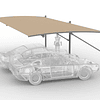 Toldo De Estacionamiento Simple