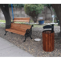 Escaño plaza de armas