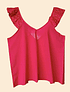 Mix Blusa Lisana Magenta y pantalon eco cuero negro Berlin