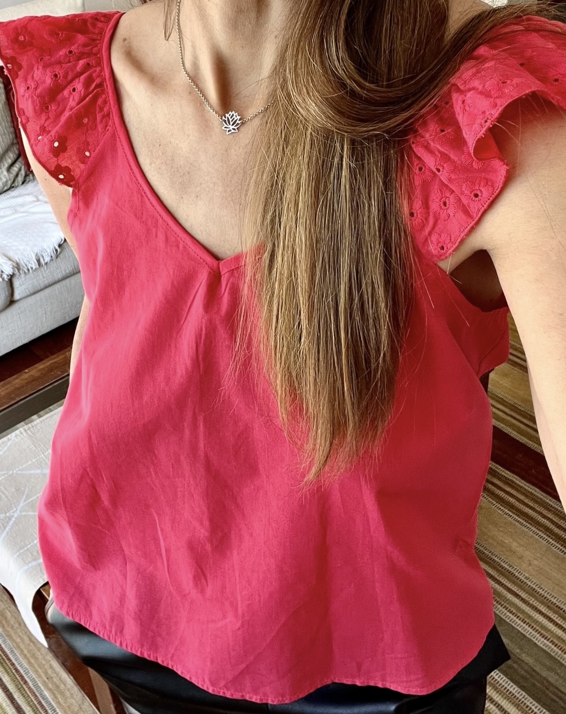Blusa magenta Lisana
