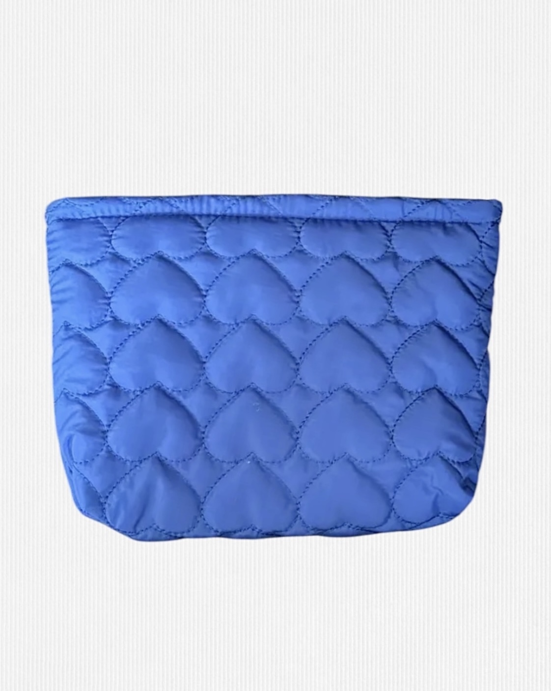 Neceser corazones azul