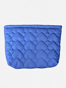 Neceser corazones azul
