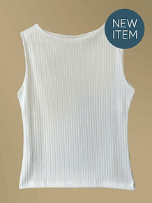 Top texturado sin mangas Catania