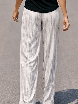 Pantalon palazzo estampado Tropea