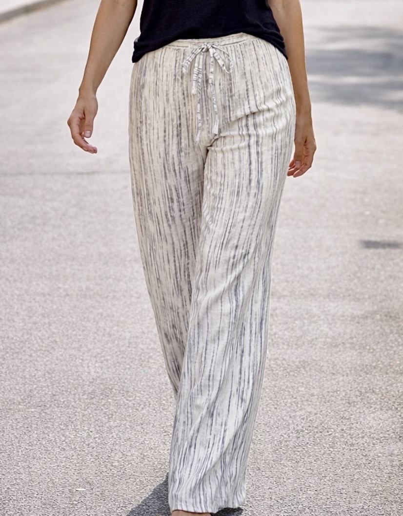 Pantalon palazzo estampado Tropea