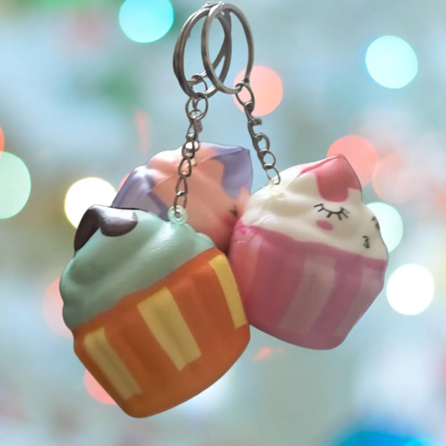 Llaveros Squishy 🍦🧁🦄 – Antiestrés Sensorial para Llevar a Todas Partes 2