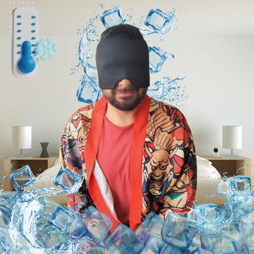 Gorro Compresivo Calmante 180° – Apoyo Sensorial Frío/Calor para tu Bienestar 🌡️💙 1