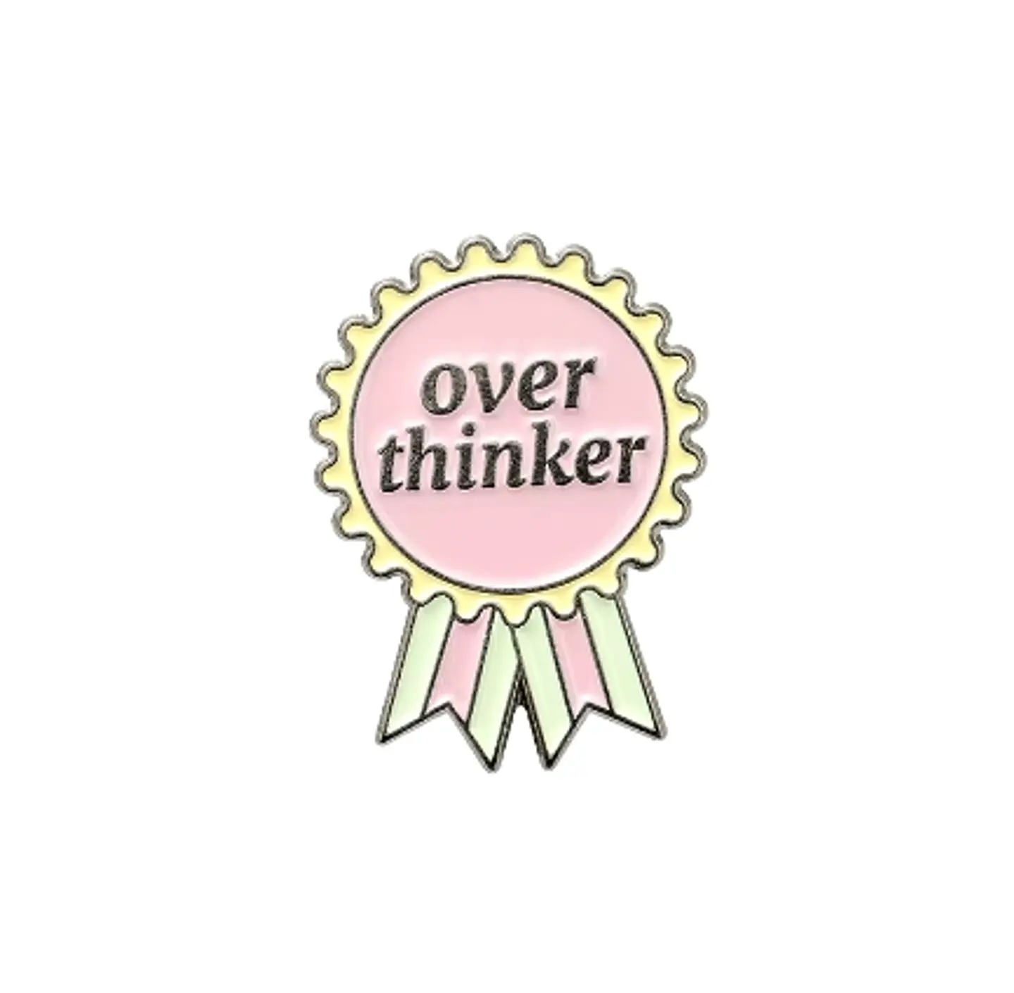 Pin Overthinker – Ríete de tu mente intensa sin esconderla  ✨🧠 2