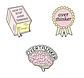 Pin Overthinker – Ríete de tu mente intensa sin esconderla  ✨🧠 - Miniatura 4