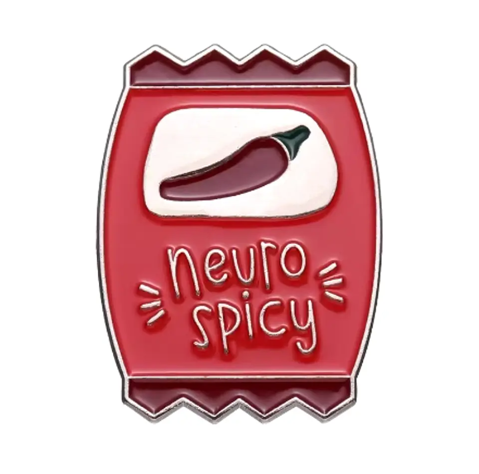 Pin “Neurospicy” – ¡Exprésate con Sazón! 🌶️🧠  1