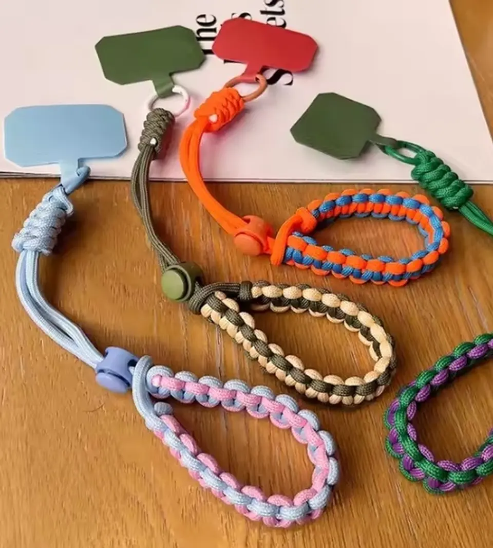 Pulsera Trenzada de Seguridad para Celular – Evita Caídas y Mantén tu Teléfono Cerca 📲🤝  2