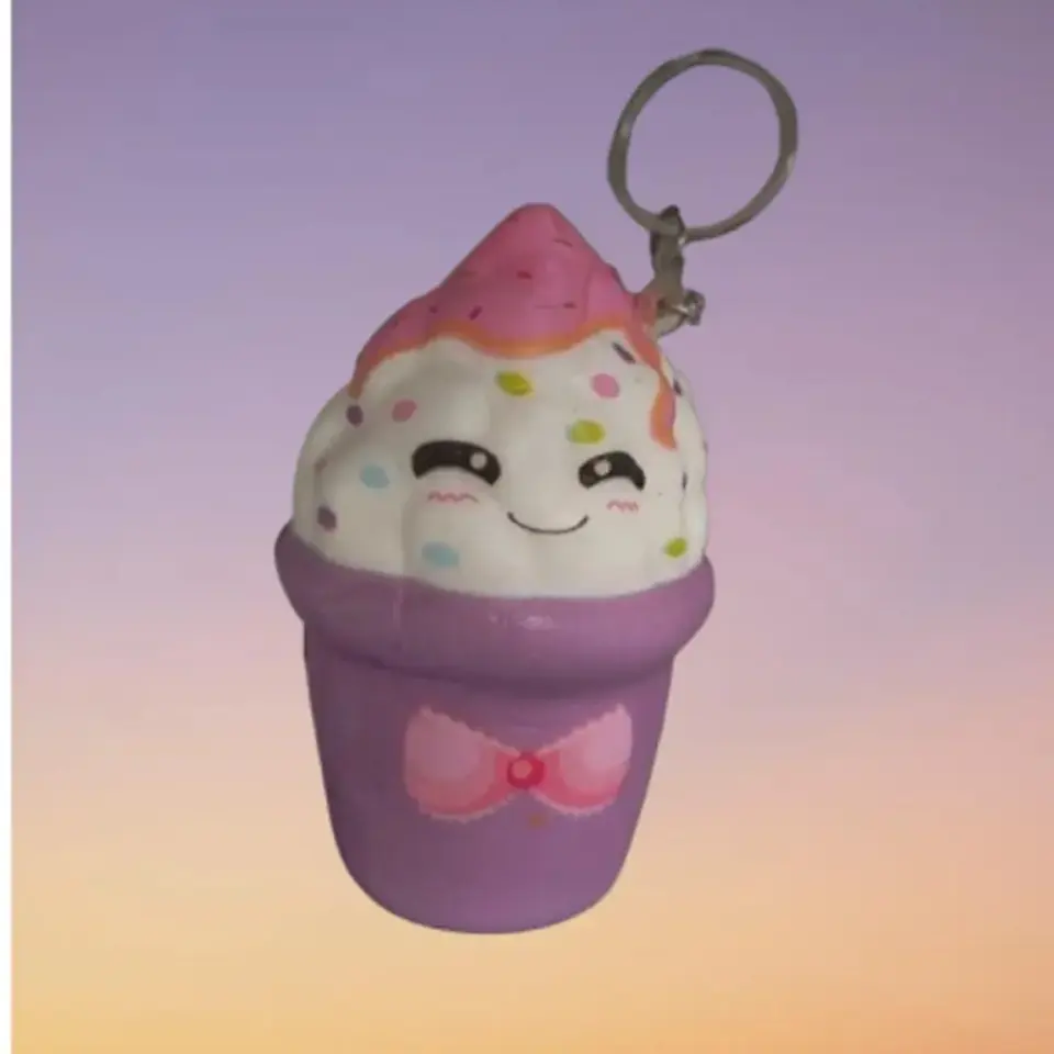Llaveros Squishy 🍦🧁🦄 – Antiestrés Sensorial para Llevar a Todas Partes 11