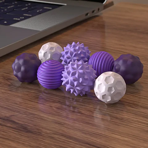 Set Sensorial de Bolas Antiestrés – Para calmar tus manos sin perder foco