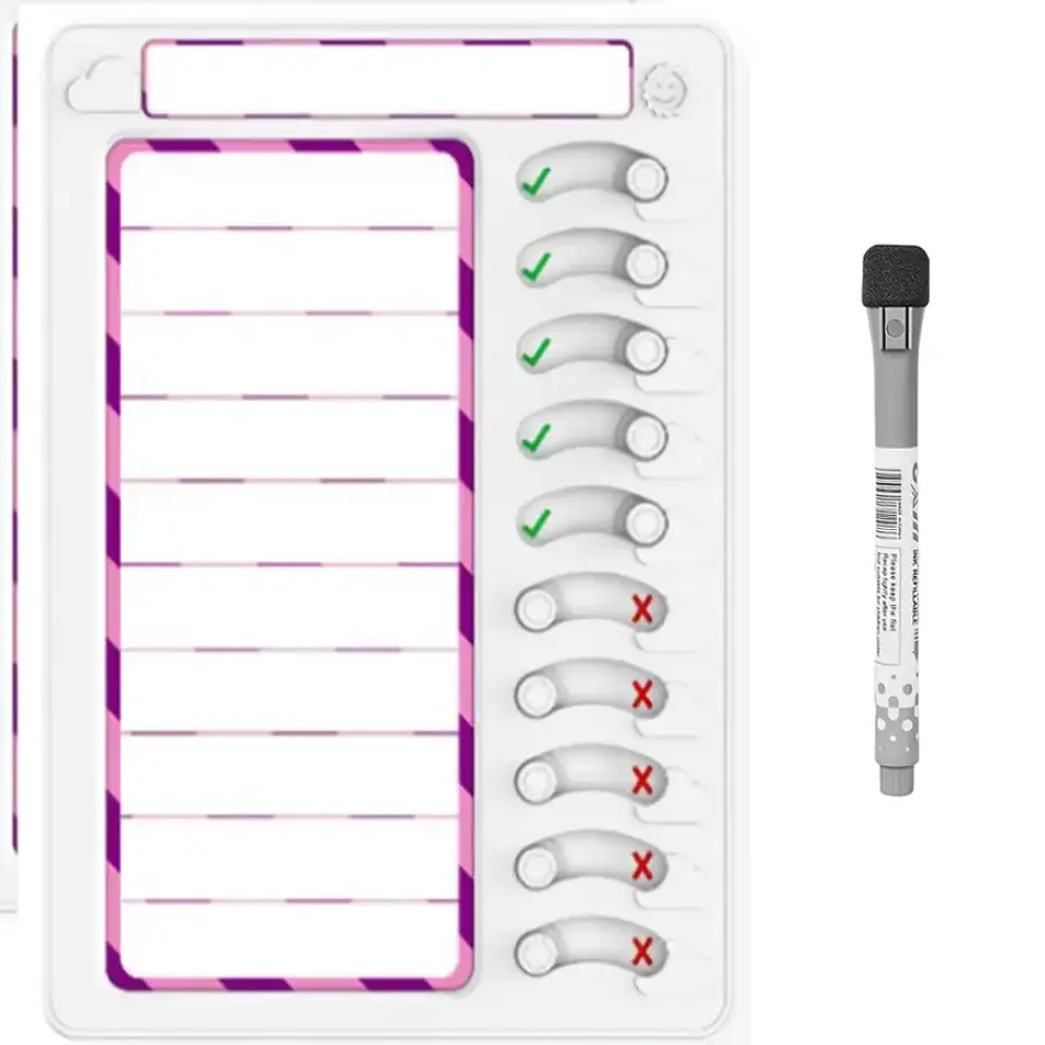 Planificador con Deslizador Checklist– Organiza, Enfoca y Avanza sin Agobios ✨📋 2