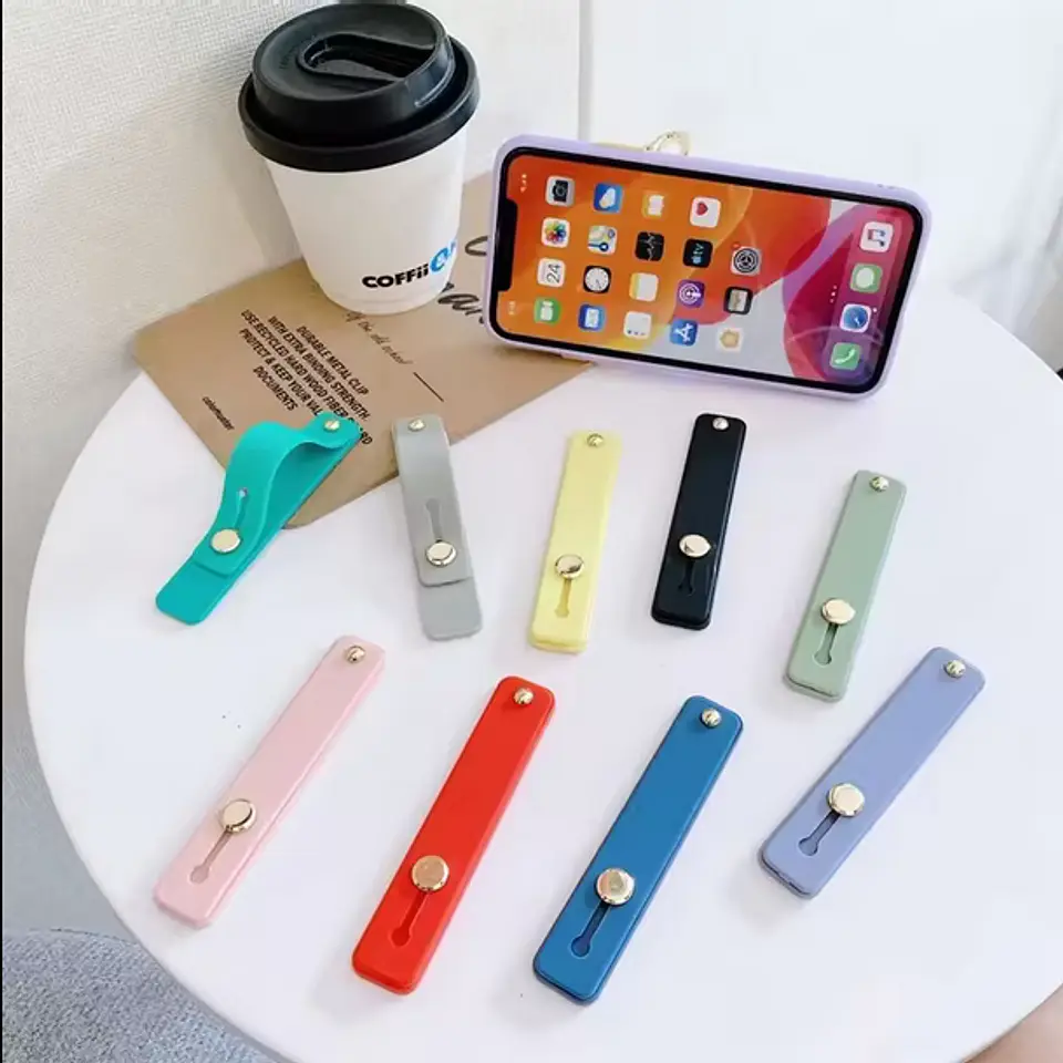 Correa Adhesiva para Celular – Agarre Seguro y Cómodo para Tus Dedos 🤲📱 2