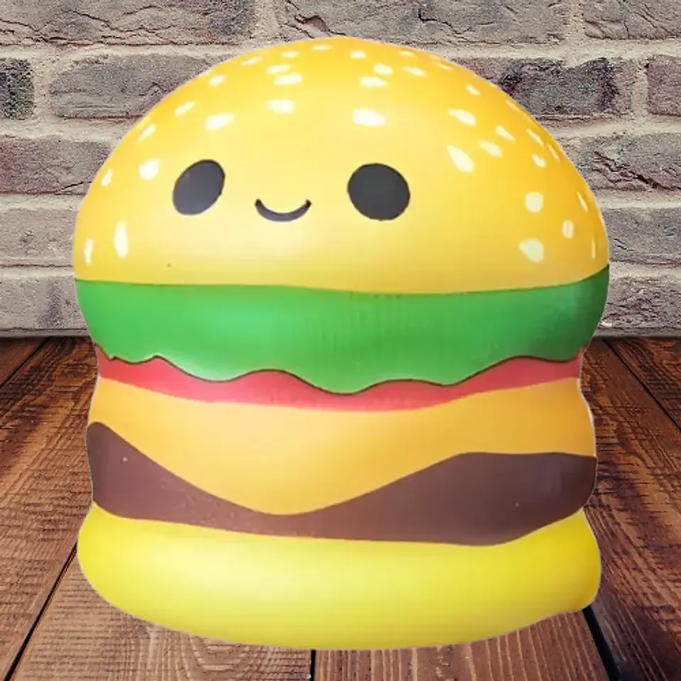 Pack Sensorial Mini Squishies – Combo antiestrés para calmar y enfocar 🍟🍔🍩 5