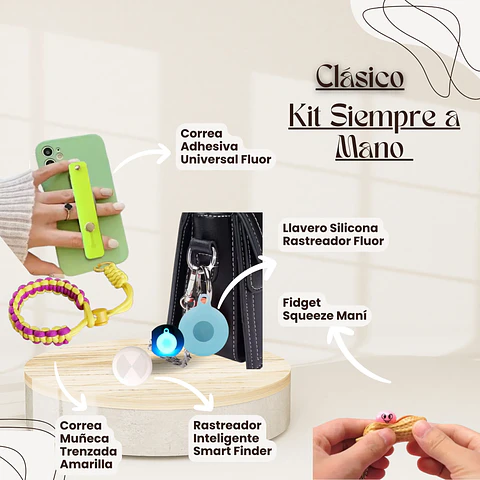 Kit Siempre a Mano – Seguridad, Regulación y Organización sin esfuerzo 📱🔑🧘‍♀️