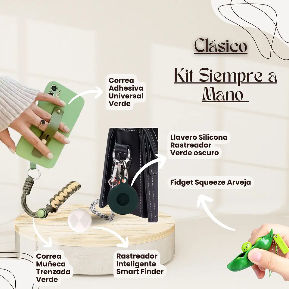 Kit Siempre a Mano – Seguridad, Regulación y Organización sin esfuerzo 📱🔑🧘‍♀️ 2