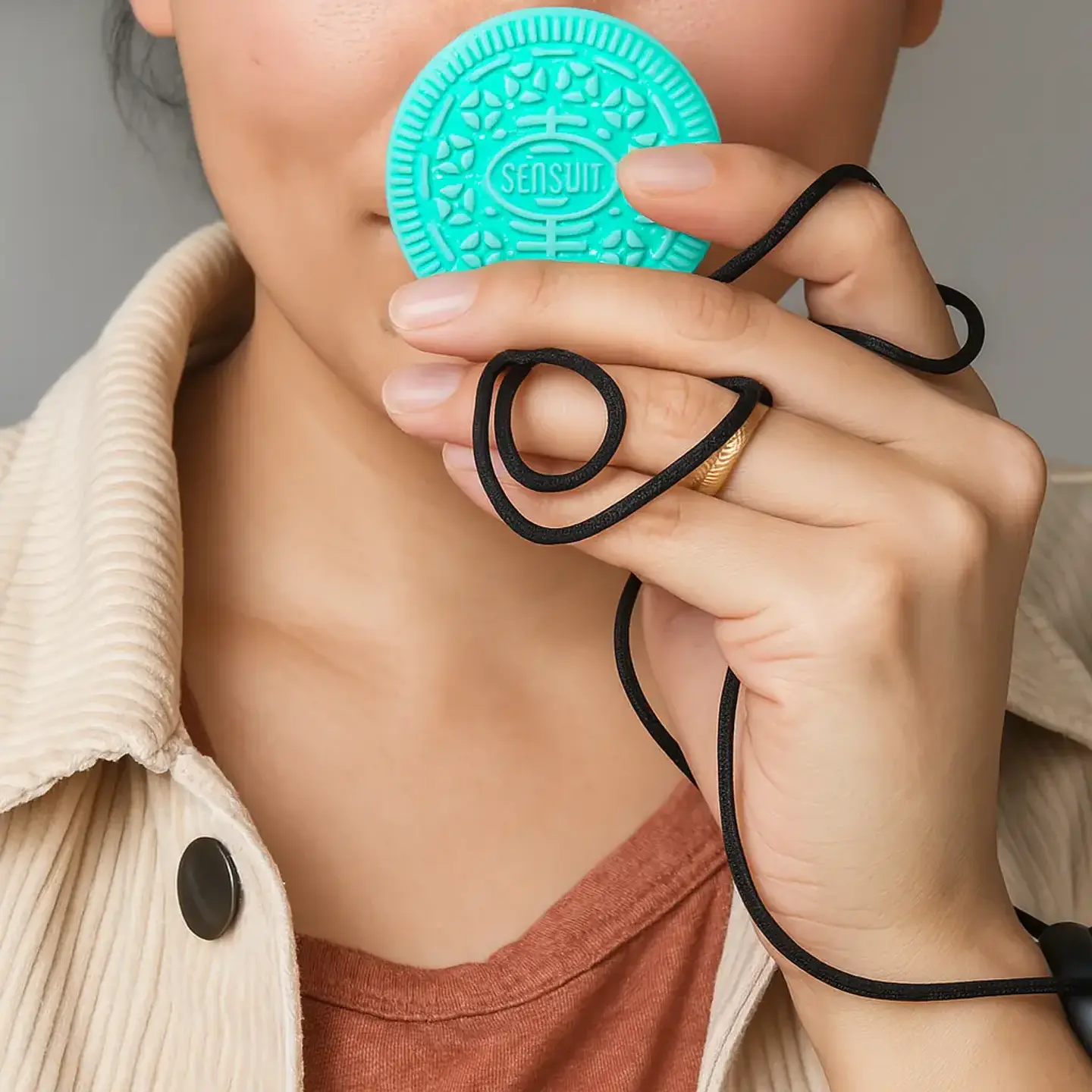 Mordedor Sensorial en Collar – Para regularte sin esconderte 🍪 1