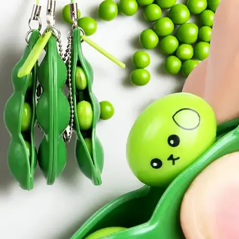 Pack 2 Fidgets Apretables – Arveja y Maní para Calmar y Enfocar 🥜🤏