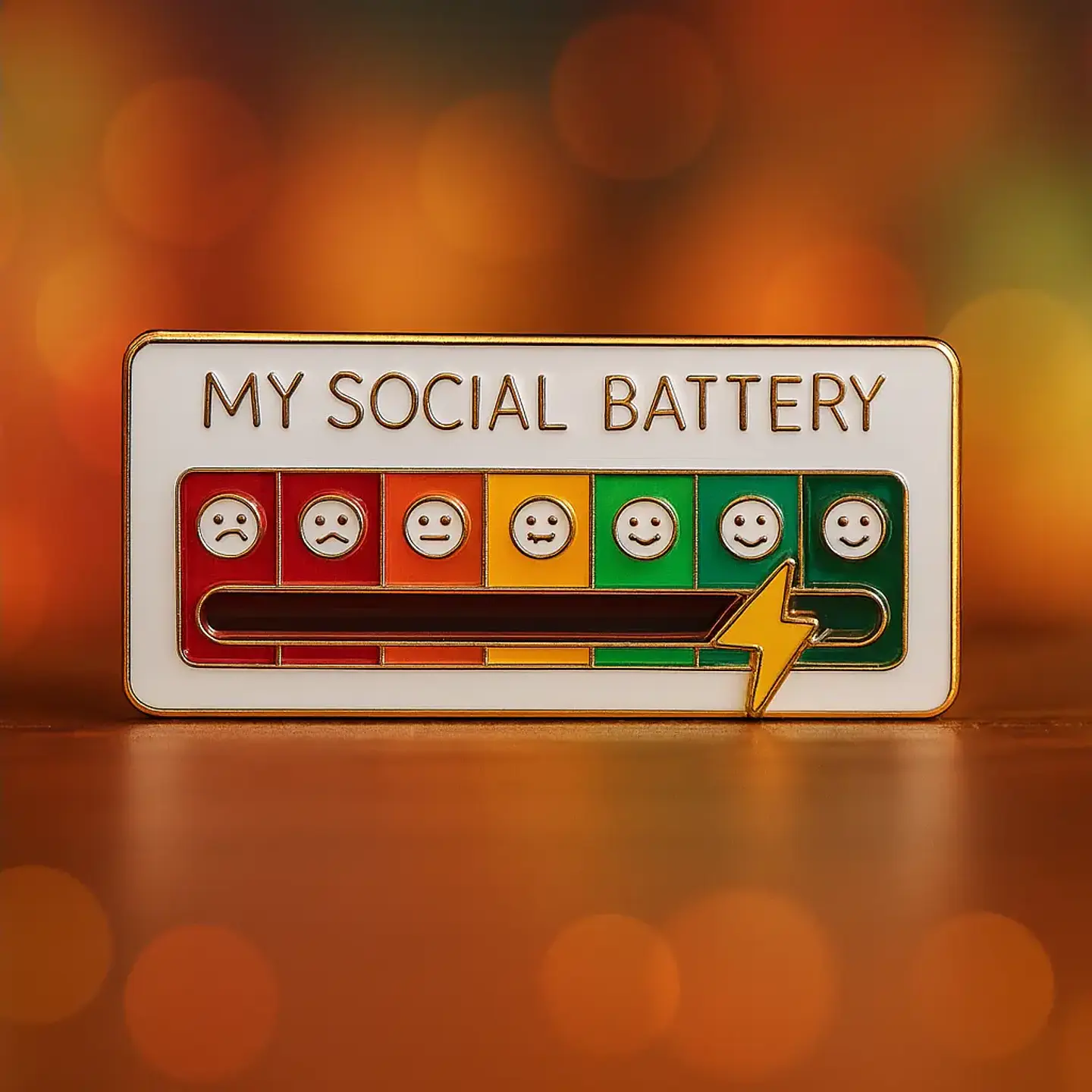Pin de Batería Social - Expresa tu Energía de Forma Creativa 🔋💬 1
