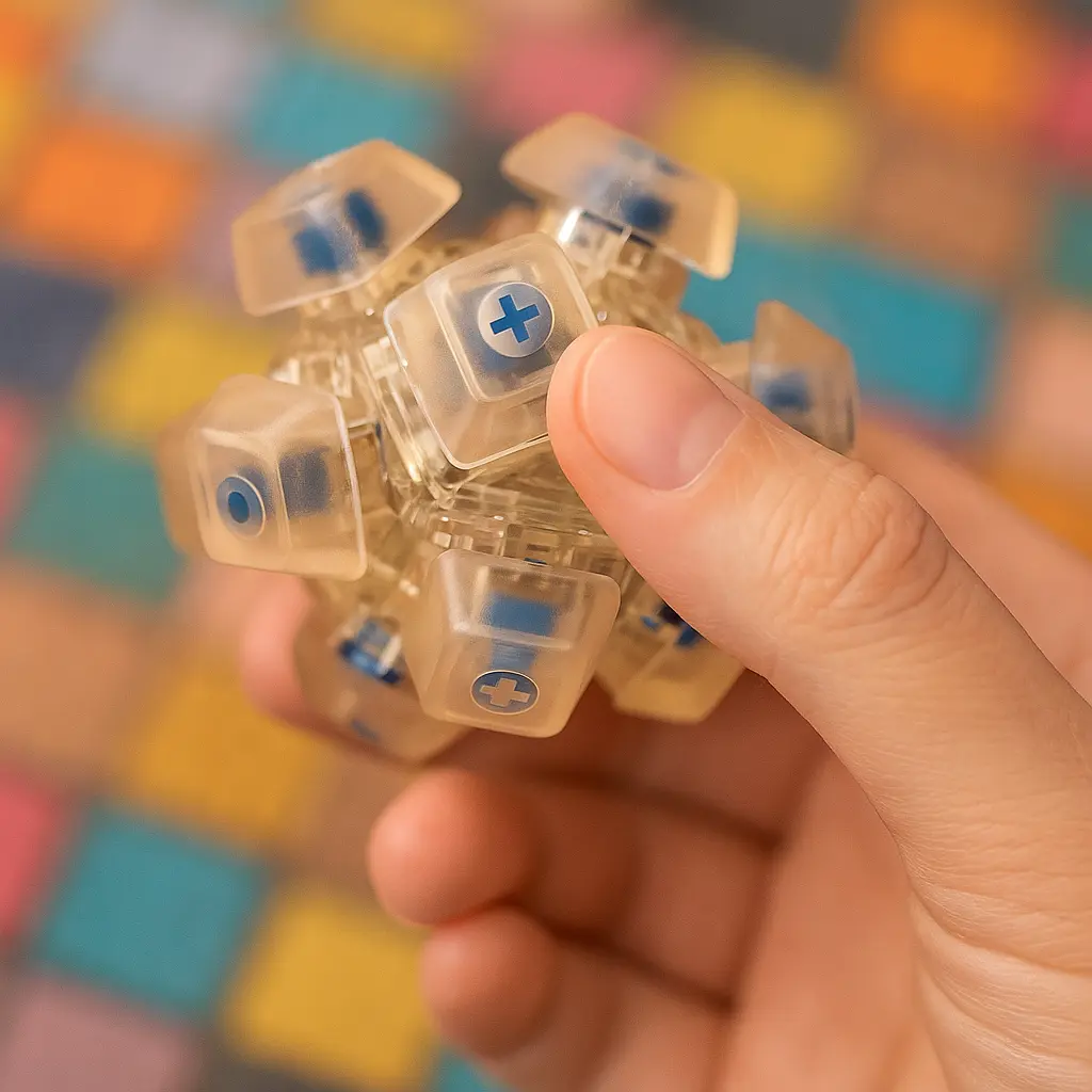 Fidget de Tecleo Retro – Calma y enfoque con cada clic 🎯⌨️ 2