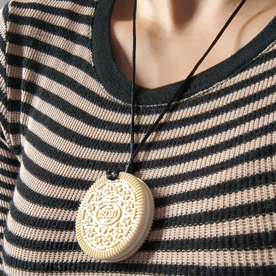 Mordedor Sensorial en Collar – Para regularte sin esconderte 🍪 9