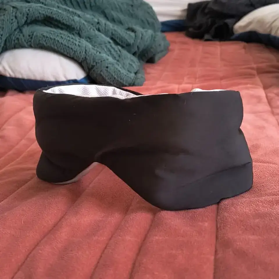 🌙 Antifaz para Dormir Reversible con Sensación de Frío o Calor -  Descansa con Control de Temperatura 6