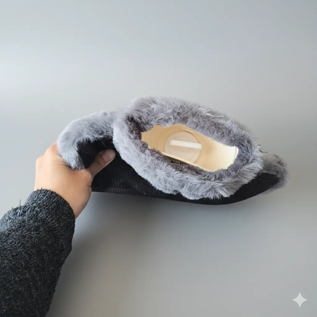 Guatero Suave con Bolsillos – Calor reconfortante para pies fríos y días intensos 8