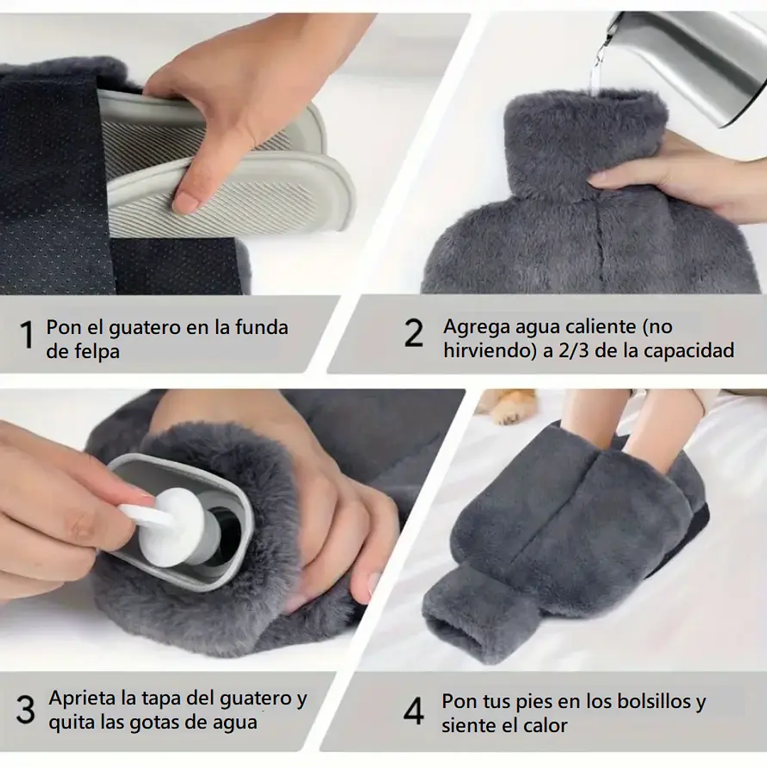 Guatero Suave con Bolsillos – Calor reconfortante para pies fríos y días intensos 9