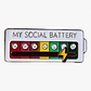 Pin de Batería Social - Expresa tu Energía de Forma Creativa 🔋💬 - thumbnail 4