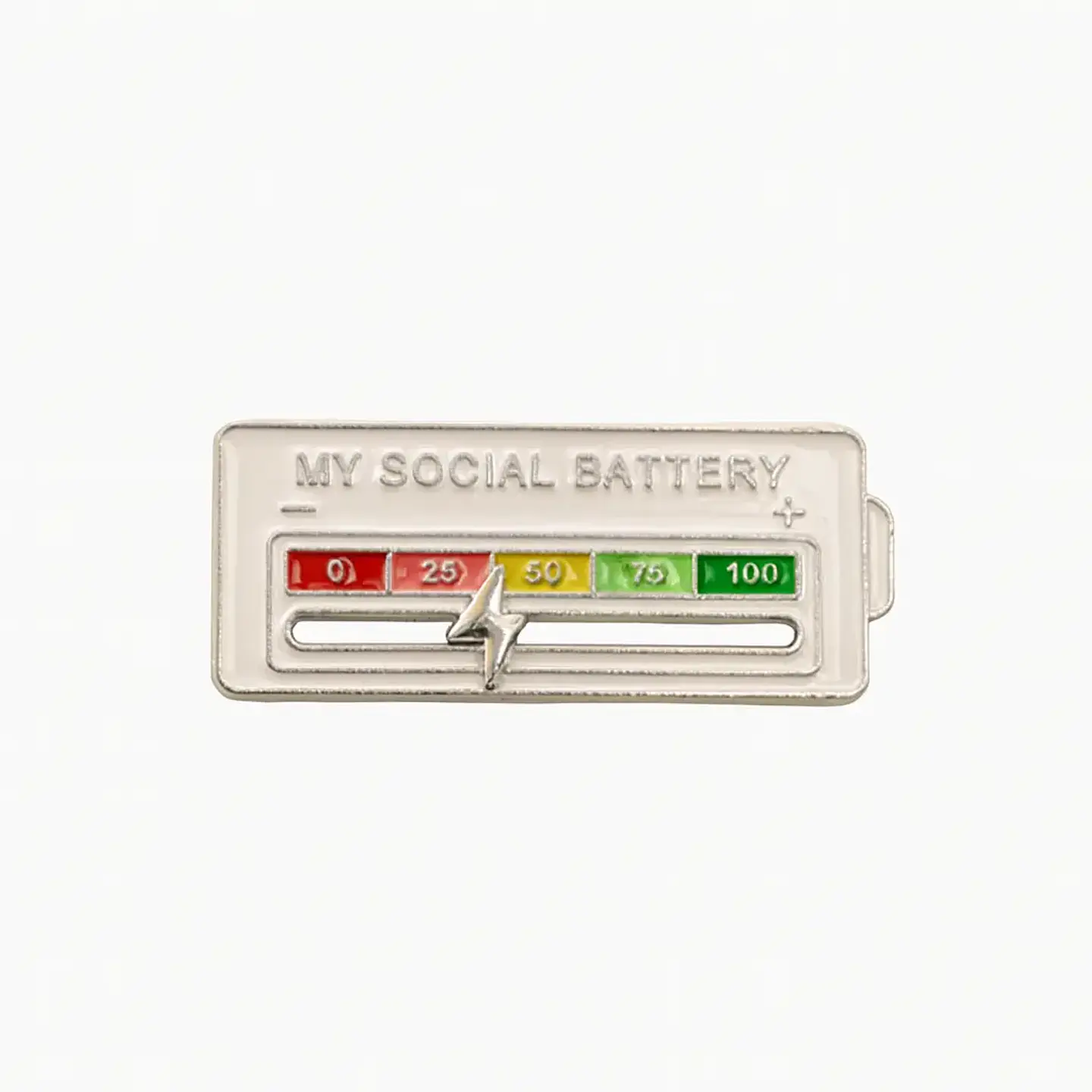 Pin de Batería Social – Indica tu porcentaje de energía del día 🔋📊 1