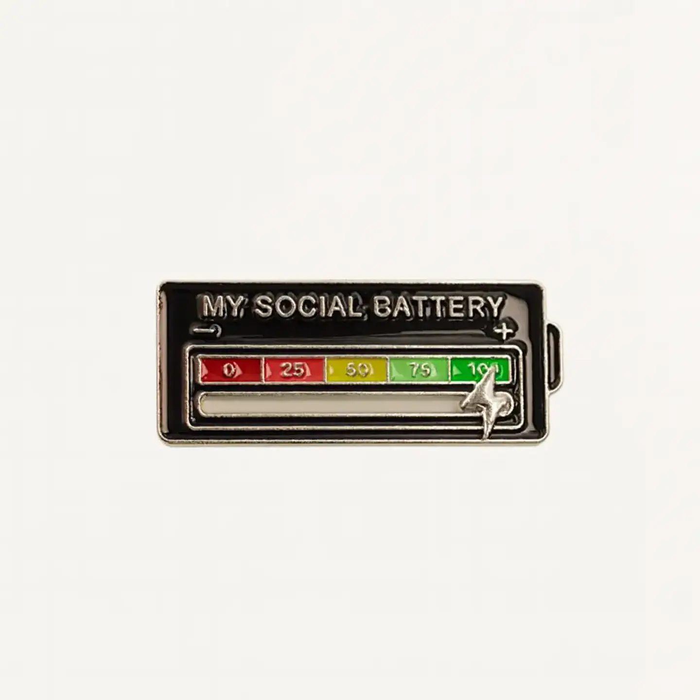Pin de Batería Social – Indica tu porcentaje de energía del día 🔋📊 2